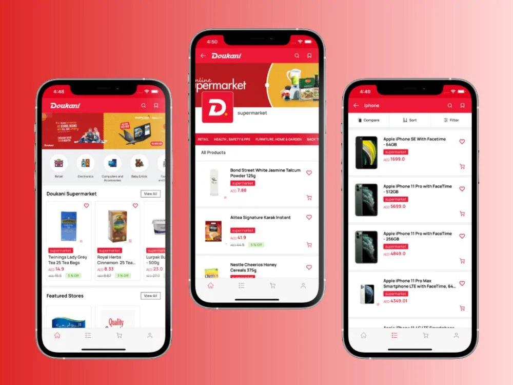 Doukani - IOS E-commerce Application — portfolio cover